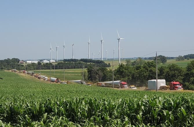 Wind Turbine Oversize Load Escorts